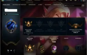 Conta de LoL
