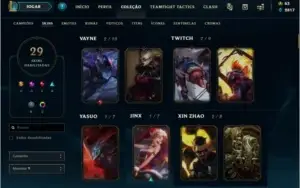 Conta de LoL