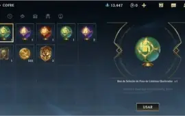 GOLD IV WIN RATE ALTO 6 BAÚS + 13,K CISCOS AZUIS