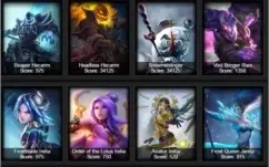 LoL Account Gold / 238 Skins To Dofus Account full PM
