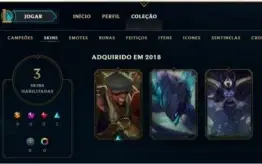 V> Conta lol diamante 5 com email e 64% de winrate
