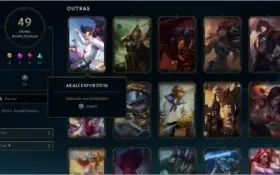 Conta de lol com muita skin, MUITO BARATO !!!!!!