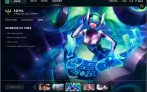 conta LvL 30 unranked  c/Dj sona