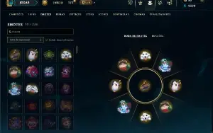 Diamante 2 com 35 Champs e 8 Skins