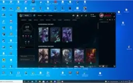 Vendo conta de 5 anos no lol.