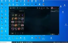 Vendo conta de 5 anos no lol.