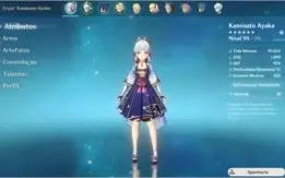 Ayaka C3, Baal, Mona, Qiqi e +