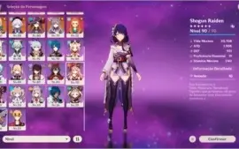 BLACK FRIDAY GENSHIN - 11 Personagens 5⭐