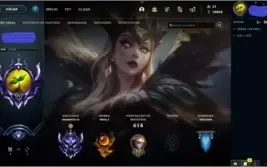 Vendo conta league of legends . Elo D4 com 153 skins