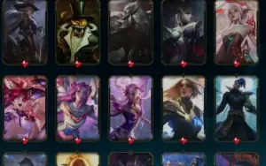 Conta lol diamante IV com 285 skins(2 ultimates)