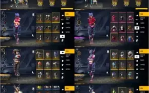 CONTA  FREE FIRE FULL GEMADA, COM PASSES ANTIGOS!