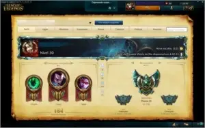CONTA NO LEAGUE OF LEGENDS PLATINA III