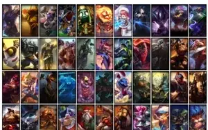 Conta bronze 3 com 124 Champs e 177 Skins + 2 Prestigios