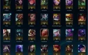 conta de lol level 110 ferro 3