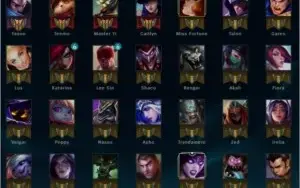 conta de lol level 110 ferro 3