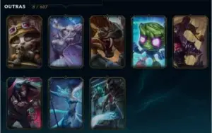 conta de lol level 110 ferro 3