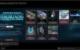 CONTA WARZONE - ROZE + PLATINA SMT E ASSAULT + ULTRAS