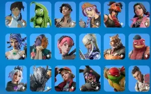 Conta Fortnite/EpicGames com diversas skins e picaretas.
