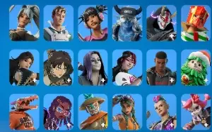 Conta Fortnite/EpicGames com diversas skins e picaretas.