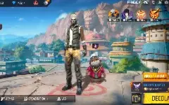 Contas Free Fire level 3 com 300 Diamantes+troca de nick
