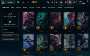 Conta Lol Lvl 39, Unranked, Upada Na Mão, 4 Skins