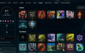 Conta Lol Lvl 39, Unranked, Upada Na Mão, 4 Skins
