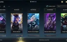 Conta Wild Rift - 40 skins e Todos os passes (conta antiga)