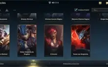 Conta Wild Rift - 40 skins e Todos os passes (conta antiga)