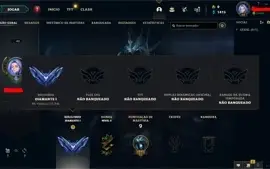CONTA DIAMANTE 1 SMURF 66% WINRATE