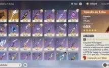 GENSHIN IMPACT Ar55 Xiao, Childe, Diluc, Qiqi e +++
