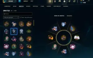 Unranked com 40 Champs e 16 Skins +2 Fragmentos
