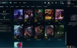 Conta LoL, Diamante lll, Várias Skins