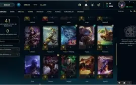 Conta LoL, Diamante lll, Várias Skins