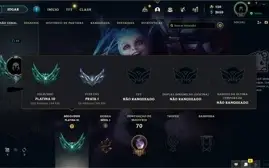 Conta platina 3 65%winrate