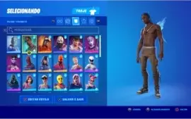 CONTA FORTNITE C MINTY + SALVE O MUNDO + PACOTES + PASSES