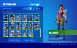 CONTA FORTNITE C MINTY + SALVE O MUNDO + PACOTES + PASSES