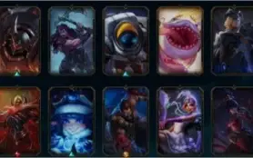 Conta de LOL - 200 Skins, todos os herois menos sylas.