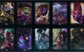 Conta de LOL - 200 Skins, todos os herois menos sylas.
