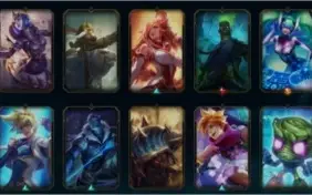 Conta de LOL - 200 Skins, todos os herois menos sylas.