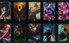 Conta de LOL - 200 Skins, todos os herois menos sylas.