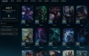 Conta League of Legends Full Acesso - 139 champs e 151 skins