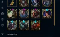 Conta League of Legends Full Acesso - 139 champs e 151 skins