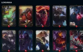 Conta League of Legends Full Acesso - 139 champs e 151 skins
