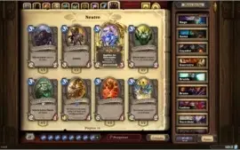 CONTA HEARTHSTONE MAIN BRUXO/WARLOCK (CONTÉM LENDARIAS)