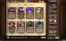 CONTA HEARTHSTONE MAIN BRUXO/WARLOCK (CONTÉM LENDARIAS)