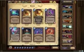 CONTA HEARTHSTONE MAIN BRUXO/WARLOCK (CONTÉM LENDARIAS)