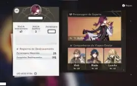 Honkai: Star Rail - Kafka, Blade, Luocha e Welt E1