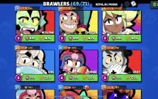 Cont Brawl Stars com 34k de troféus
