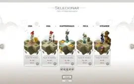 Conta WAKFU com 4 personagens (EFRIM).