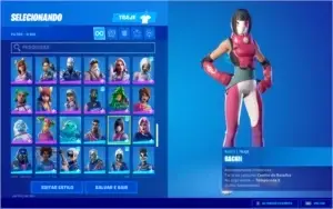 Conta Fortnite mais de 1700R$ gastos (com passe da 3 até 10)